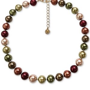 Imitation Pearl Collar Neckla